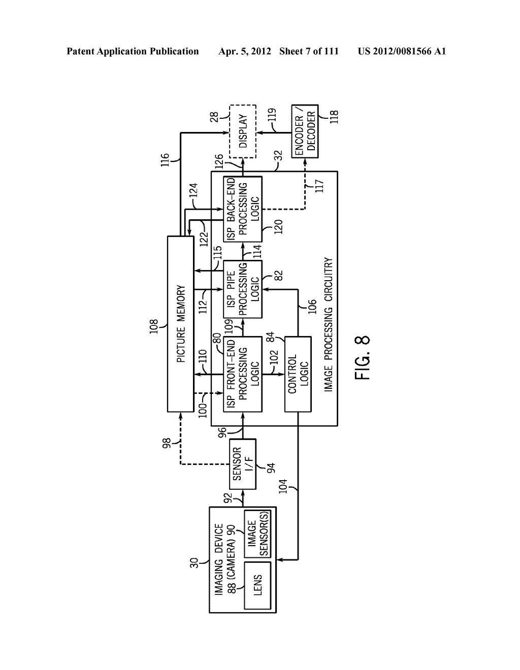 FLASH SYNCHRONIZATION USING IMAGE SENSOR INTERFACE TIMING SIGNAL - diagram, schematic, and image 08