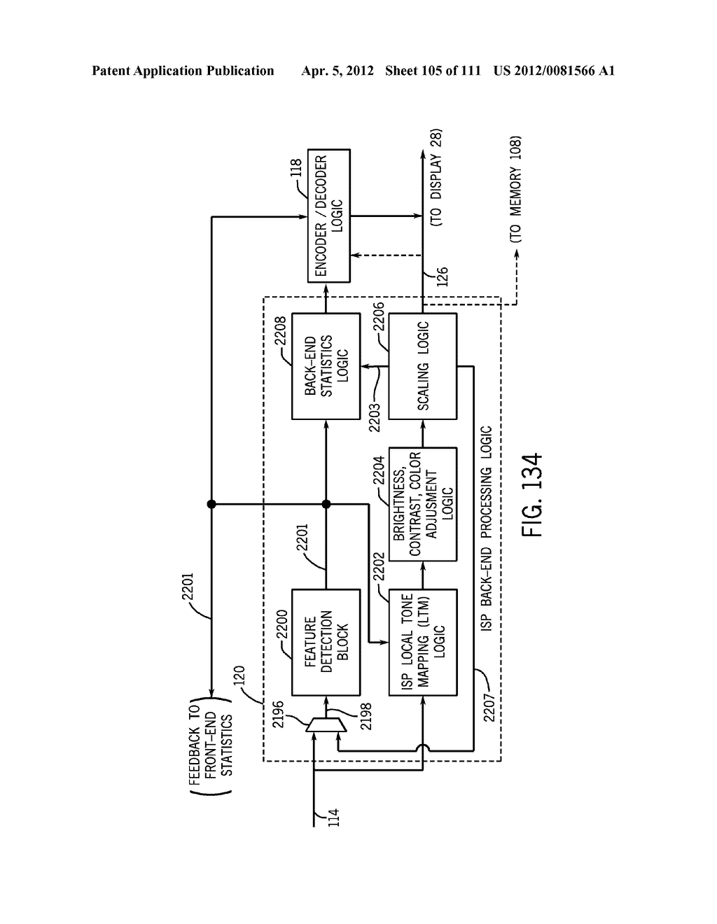 FLASH SYNCHRONIZATION USING IMAGE SENSOR INTERFACE TIMING SIGNAL - diagram, schematic, and image 106