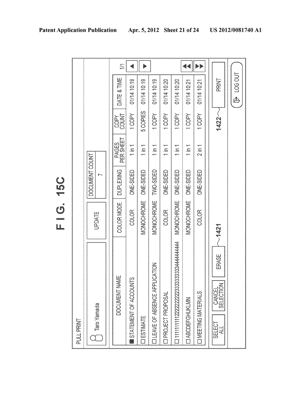 PRINTING SYSTEM, PRINTING METHOD, PRINT SERVER, CONTROL METHOD, AND     COMPUTER-READABLE MEDIUM - diagram, schematic, and image 22