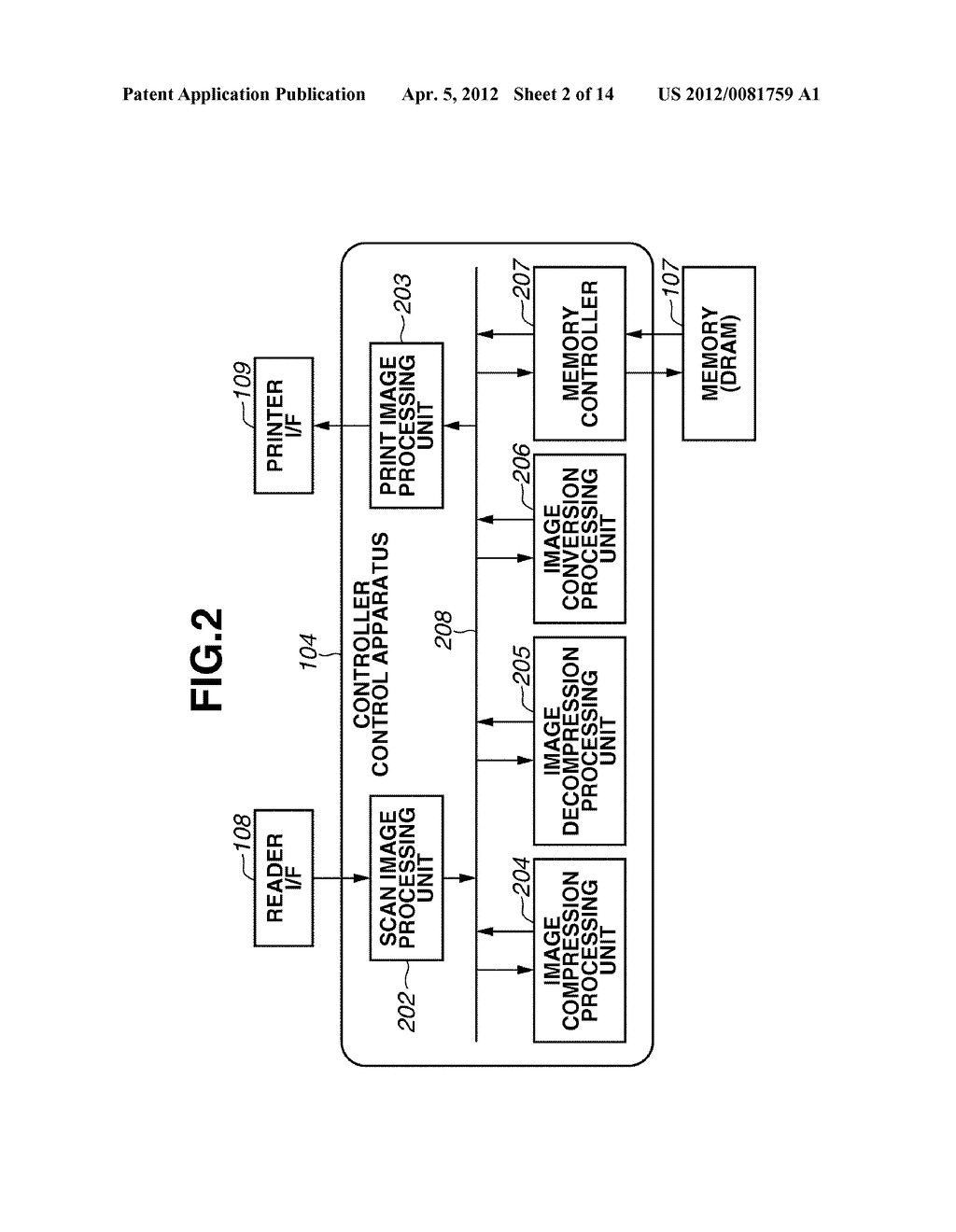 IMAGE PROCESSING APPARATUS, CONTROL METHOD OF IMAGE PROCESSING APPARATUS,     AND STORAGE MEDIUM - diagram, schematic, and image 03