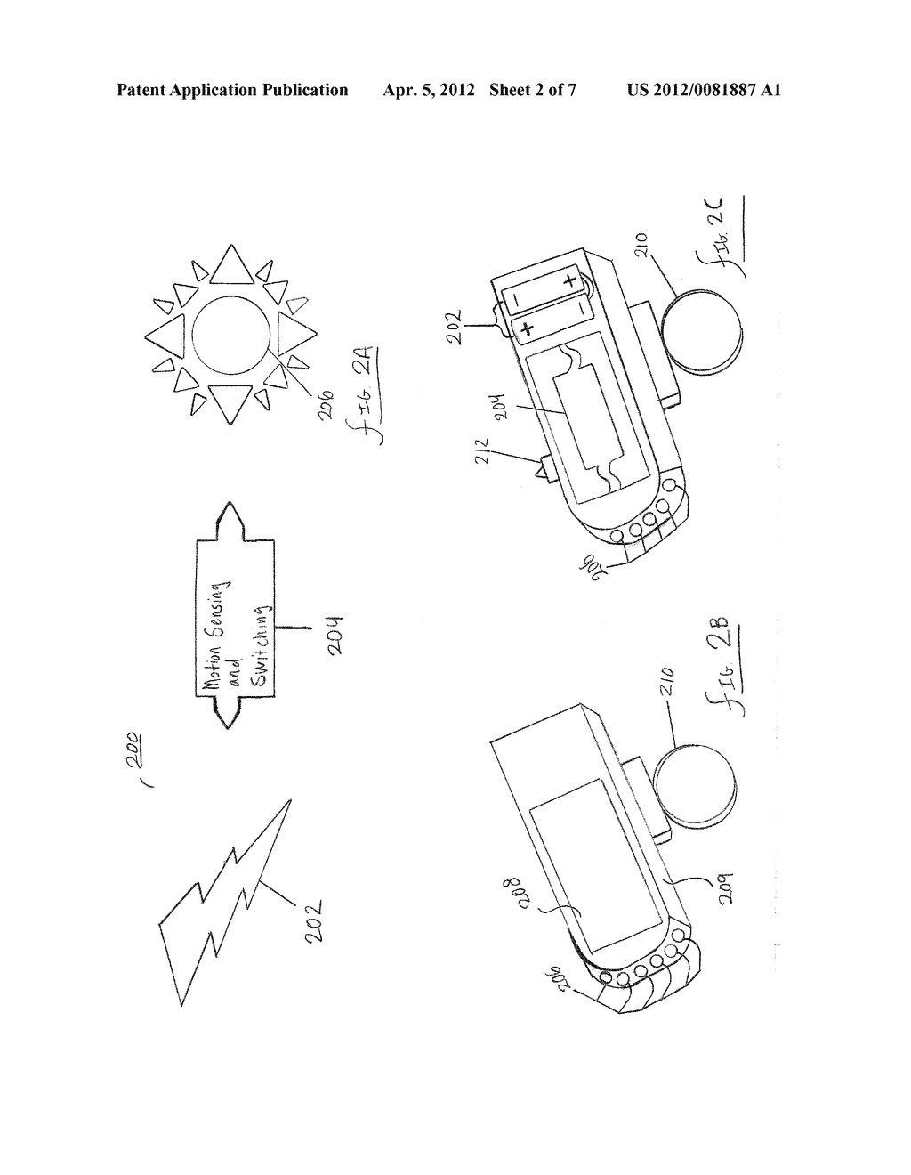 Self-Contained, Portable Headlamp, Automatic Brake-light, And Articulable     Battery System - diagram, schematic, and image 03