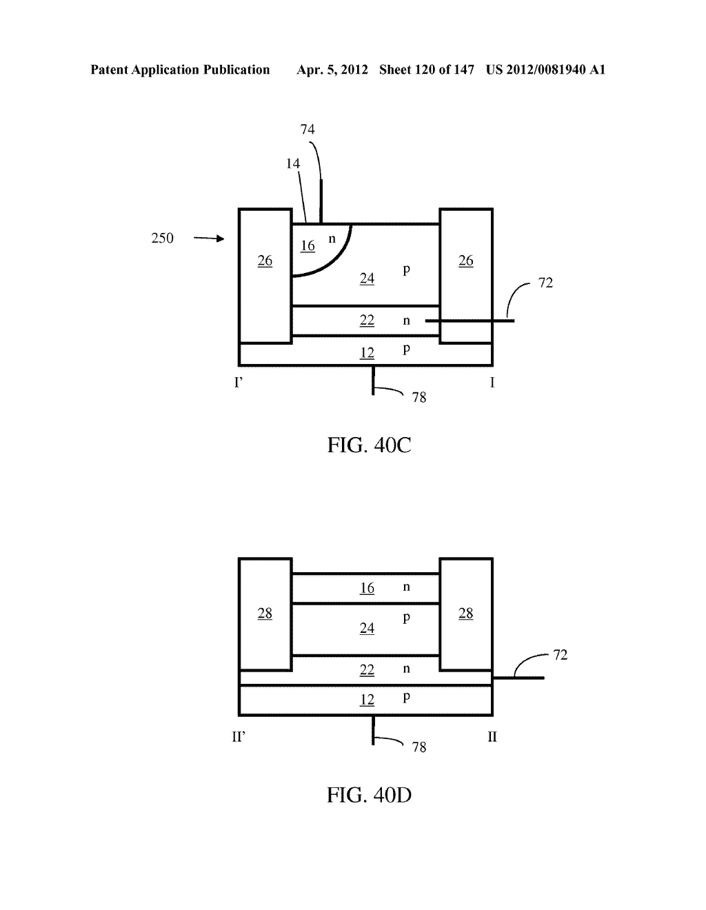 SEMICONDUCTOR MEMORY DEVICE HAVING AN ELECTRICALLY FLOATING BODY     TRANSISTOR - diagram, schematic, and image 121