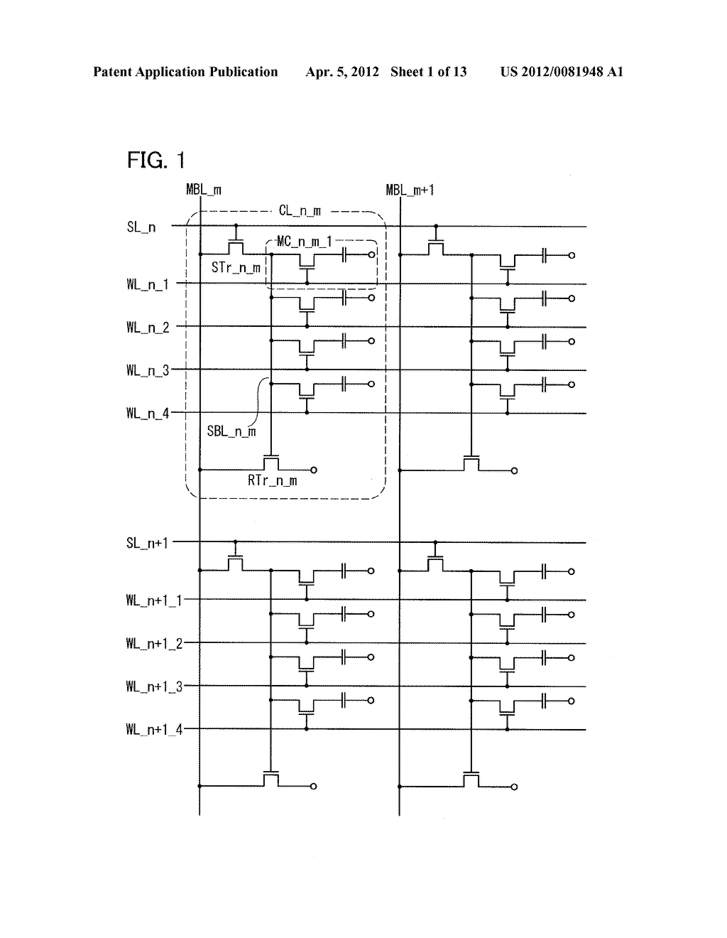 SEMICONDUCTOR MEMORY DEVICE AND DRIVING METHOD THEREOF - diagram, schematic, and image 02