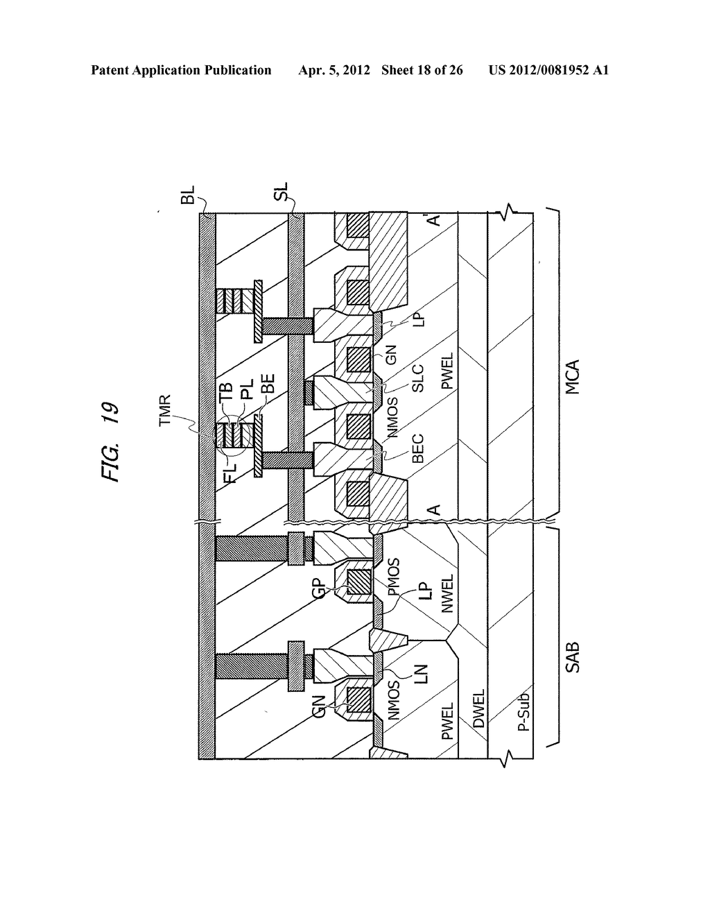 SEMICONDUCTOR STORAGE DEVICE - diagram, schematic, and image 19