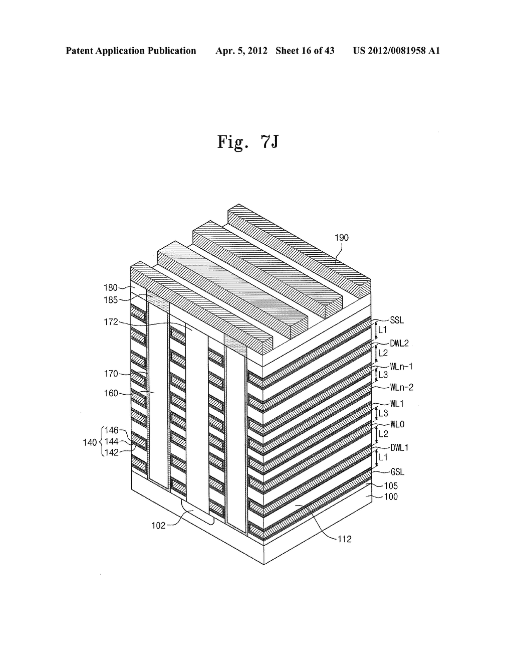 NONVOLATILE MEMORY DEVICES AND METHODS FORMING THE SAME - diagram, schematic, and image 17