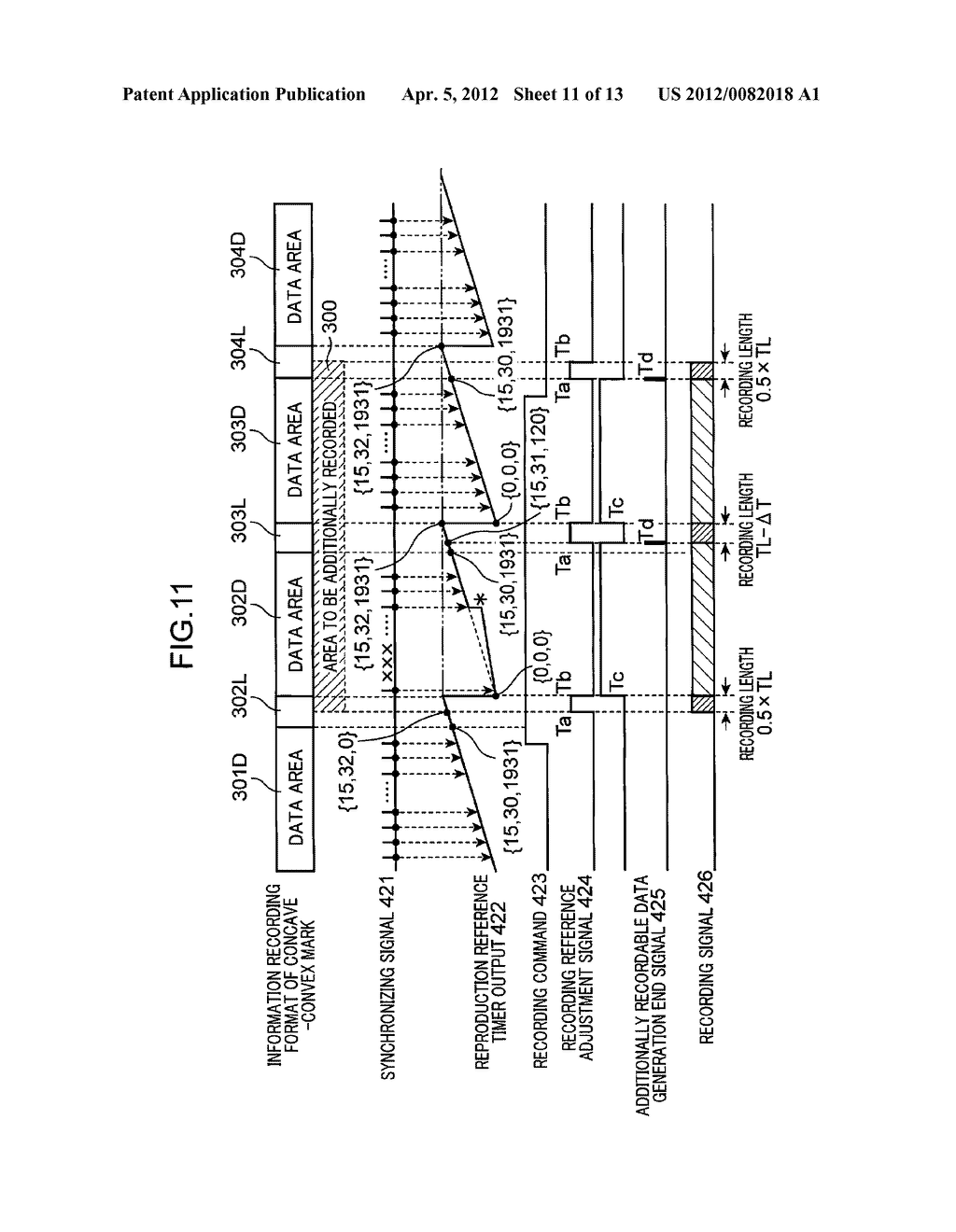OPTICAL DISC RECORDING DEVICE AND RECORDING SIGNAL GENERATING DEVICE - diagram, schematic, and image 12