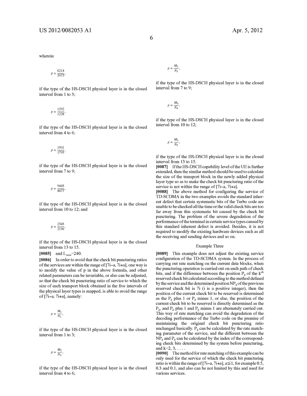 Method and Apparatus for Service Configuration and Rate Matching of Time     Division-Synchronous Code Division Multiple Access System - diagram, schematic, and image 13