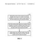 Sense Amplifier with Selectively Powered Inverter diagram and image