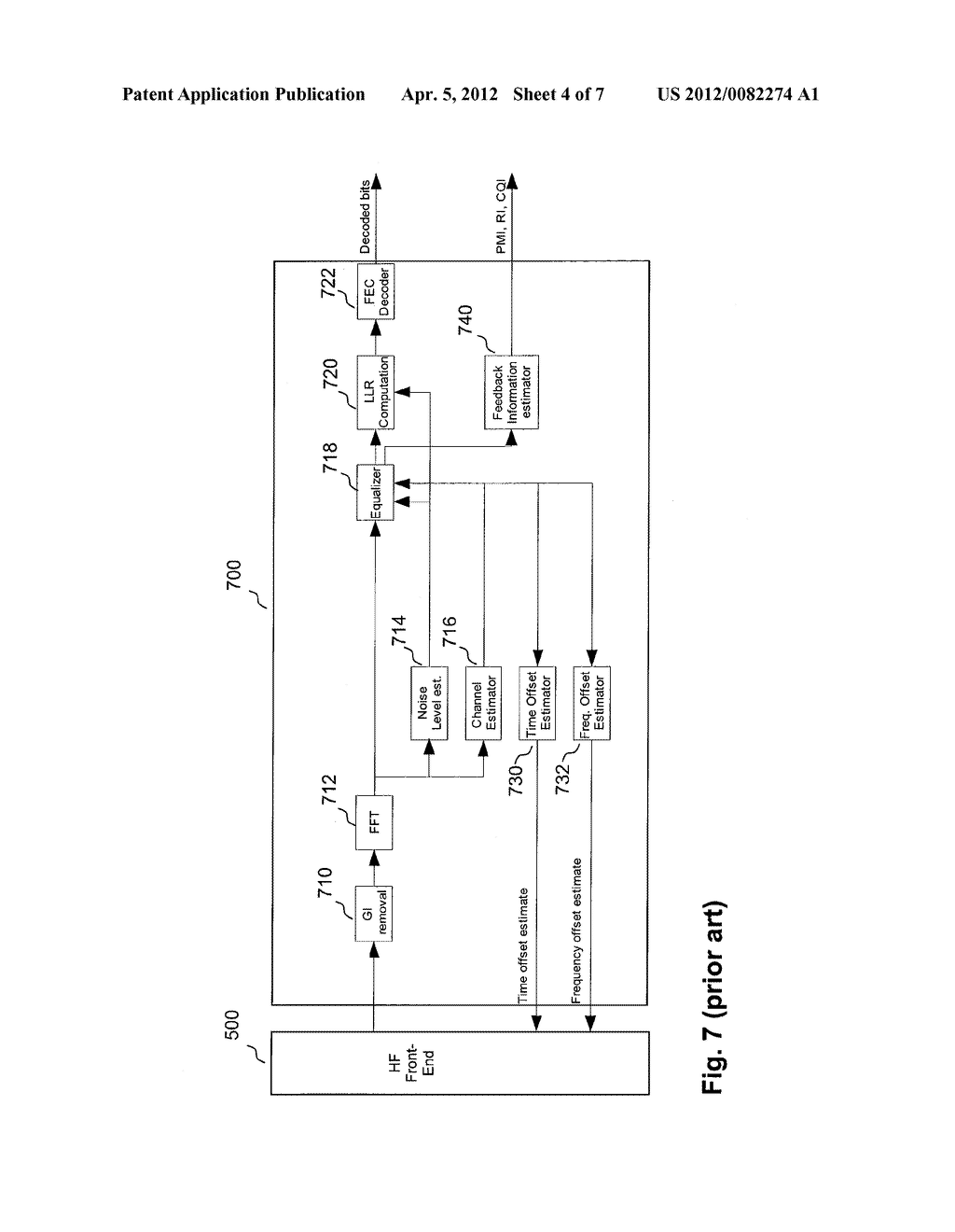 METHOD FOR PROCESSING RECEIVED OFDM DATA SYMBOLS AND OFDM BASEBAND     RECEIVER - diagram, schematic, and image 05