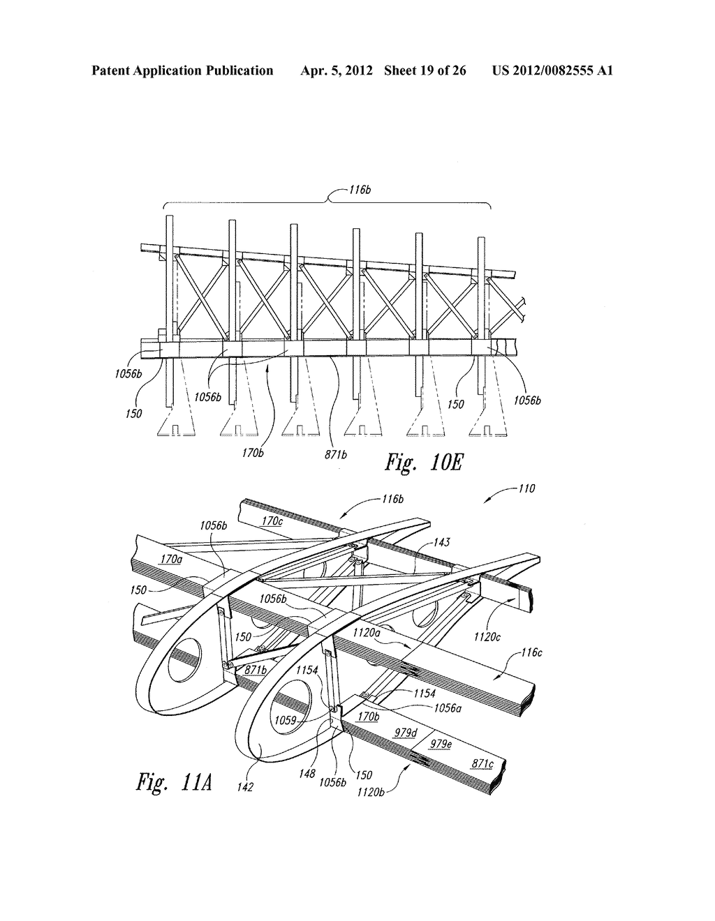 EFFICIENT WIND TURBINE BLADES, WIND TURBINE BLADE STRUCTURES, AND     ASSOCIATED SYSTEMS AND METHODS OF MANUFACTURE, ASSEMBLY AND USE - diagram, schematic, and image 20