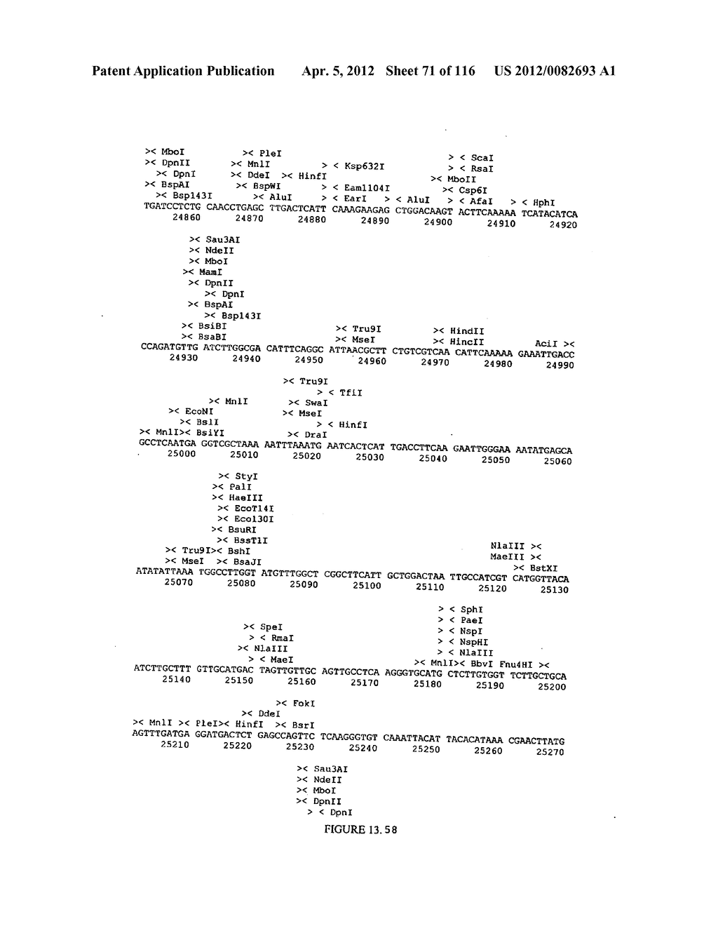 USE OF PROTEINS AND PEPTIDES ENCODED BY THE GENOME OF A NOVEL     SARS-ASSOCIATED CORONAVIRUS STRAIN - diagram, schematic, and image 72