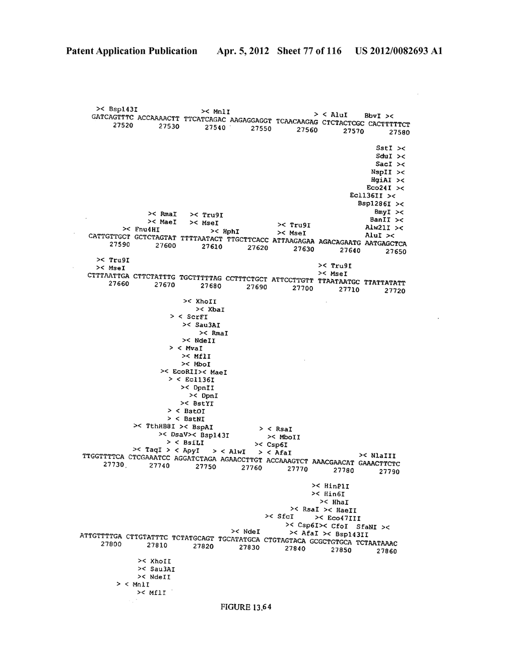 USE OF PROTEINS AND PEPTIDES ENCODED BY THE GENOME OF A NOVEL     SARS-ASSOCIATED CORONAVIRUS STRAIN - diagram, schematic, and image 78