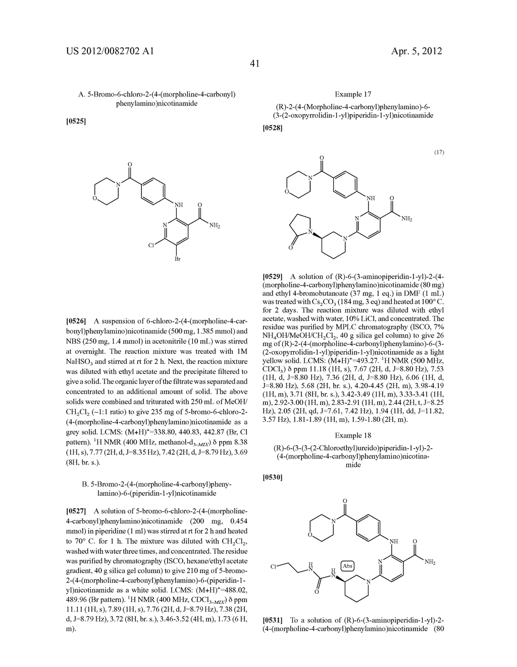 NICOTINAMIDE COMPOUNDS USEFUL AS KINASE MODULATORS - diagram, schematic, and image 42