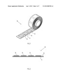 HOT-MELT EXTRUDED ADHESIVE TAPE diagram and image