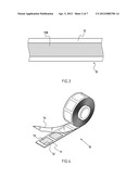 HOT-MELT EXTRUDED ADHESIVE TAPE diagram and image