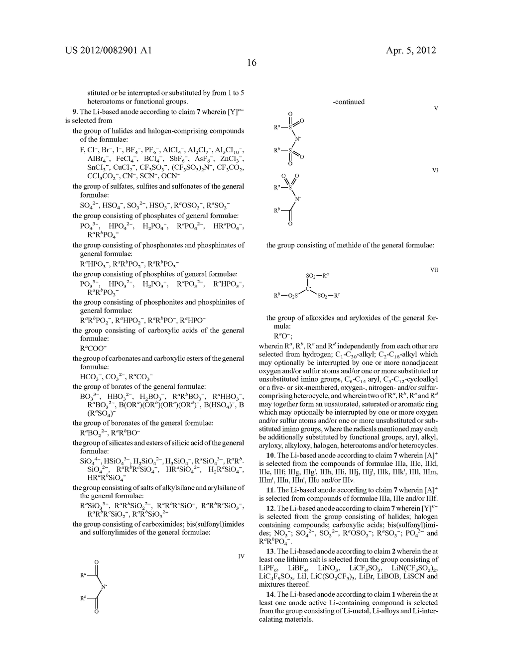 LITHIUM-BASED ANODE WITH IONIC LIQUID POLYMER GEL - diagram, schematic, and image 18