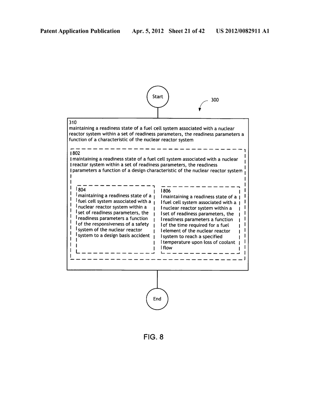 System and method for maintaining and establishing operational readiness     in a fuel cell backup system of a nuclear reactor system - diagram, schematic, and image 22