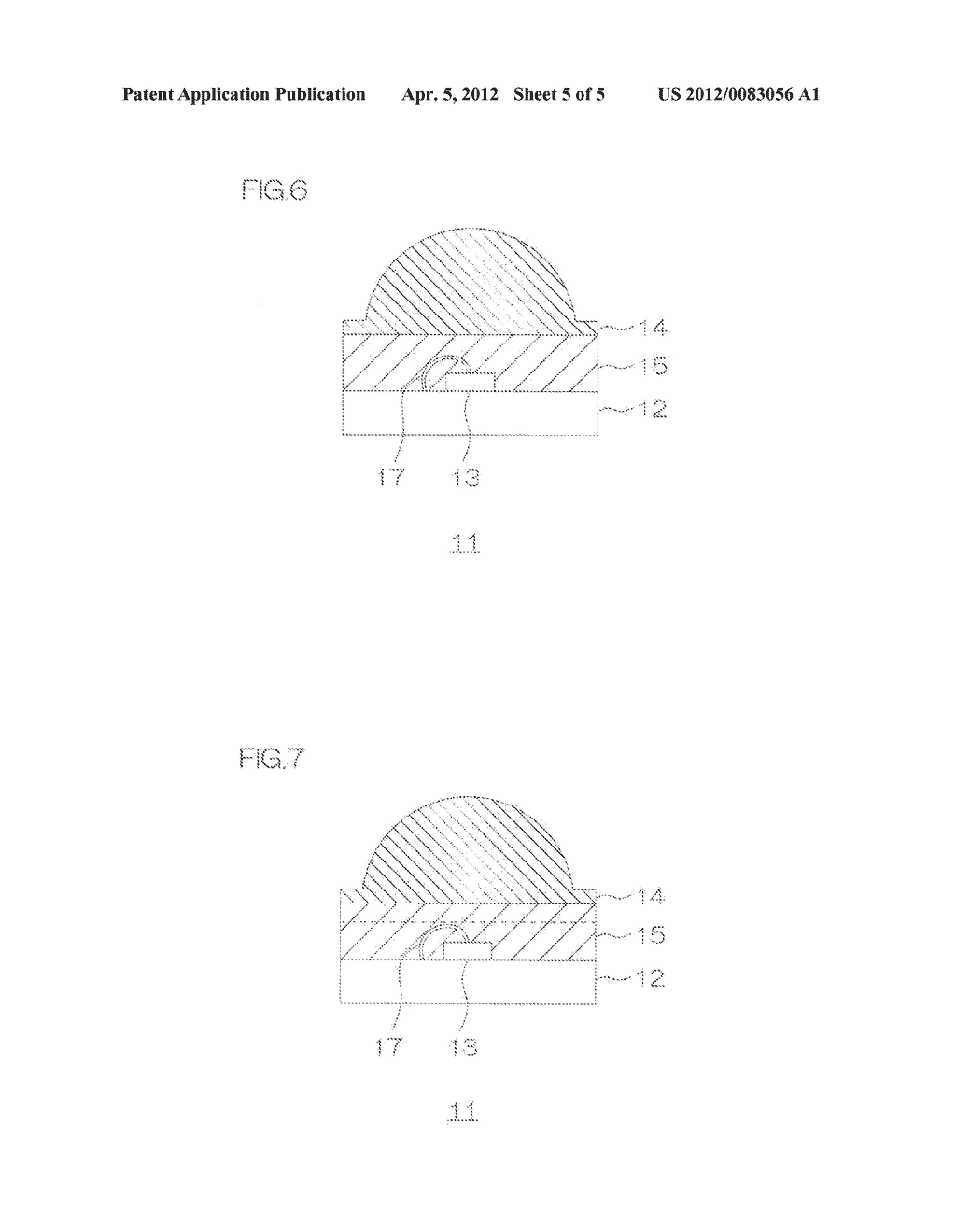 LIGHT EMITTING DIODE SEALING MEMBER AND METHOD FOR PRODUCING LIGHT     EMITTING DIODE DEVICE - diagram, schematic, and image 06