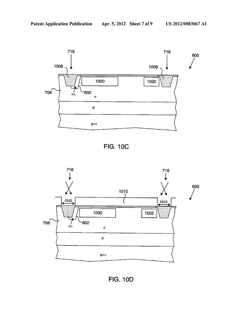 METHOD FOR FORMING PHOTODETECTOR ISOLATION IN IMAGERS - diagram, schematic, and image 08