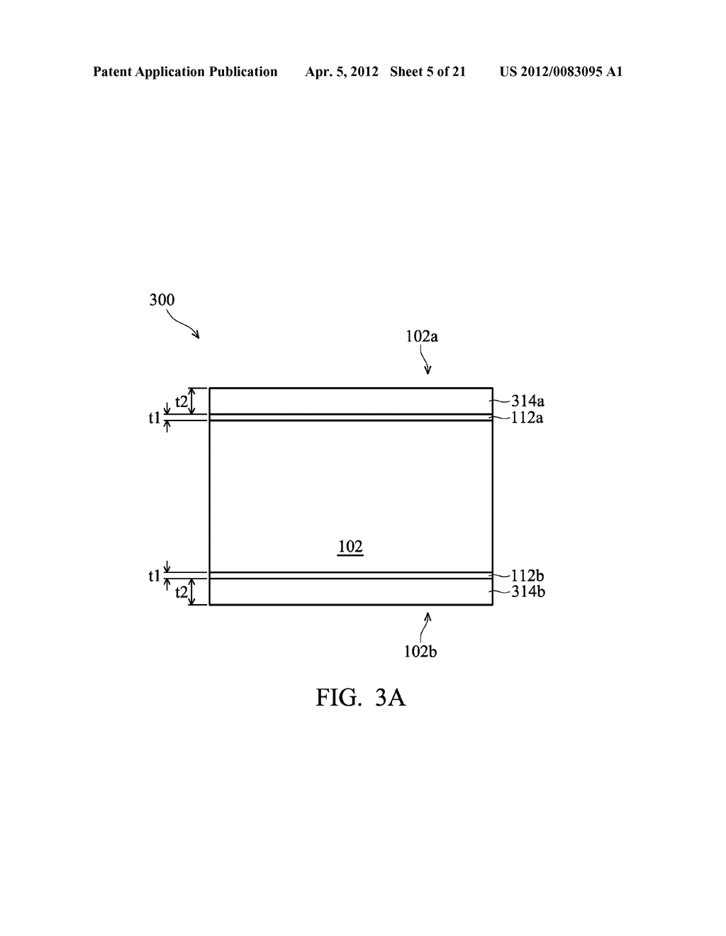 METHOD OF FABRICATING SEMICONDUCTOR DEVICE BY THINNING HARDMASK LAYERS ON     FRONTSIDE AND BACKSIDE OF SUBSTRATE - diagram, schematic, and image 06