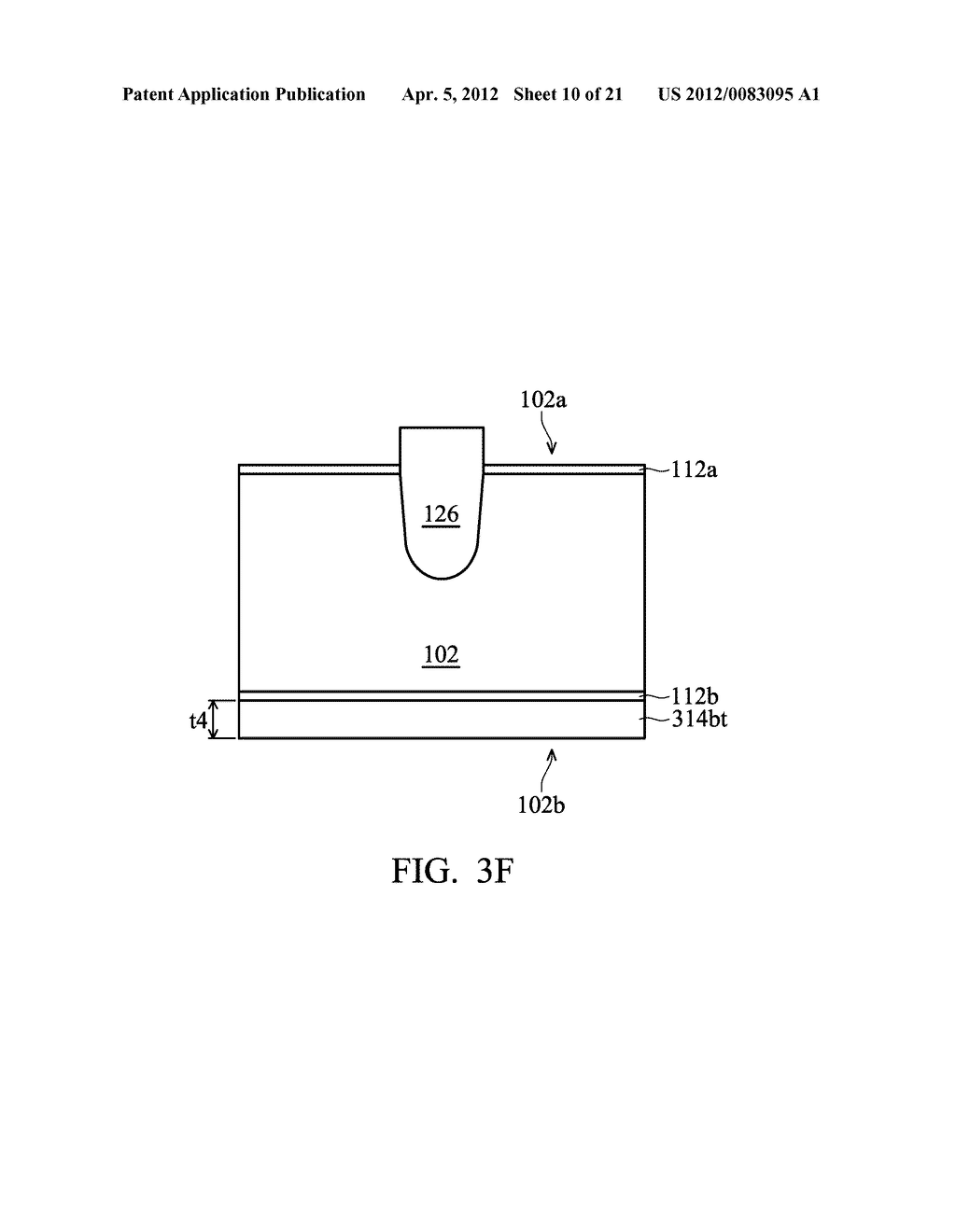 METHOD OF FABRICATING SEMICONDUCTOR DEVICE BY THINNING HARDMASK LAYERS ON     FRONTSIDE AND BACKSIDE OF SUBSTRATE - diagram, schematic, and image 11