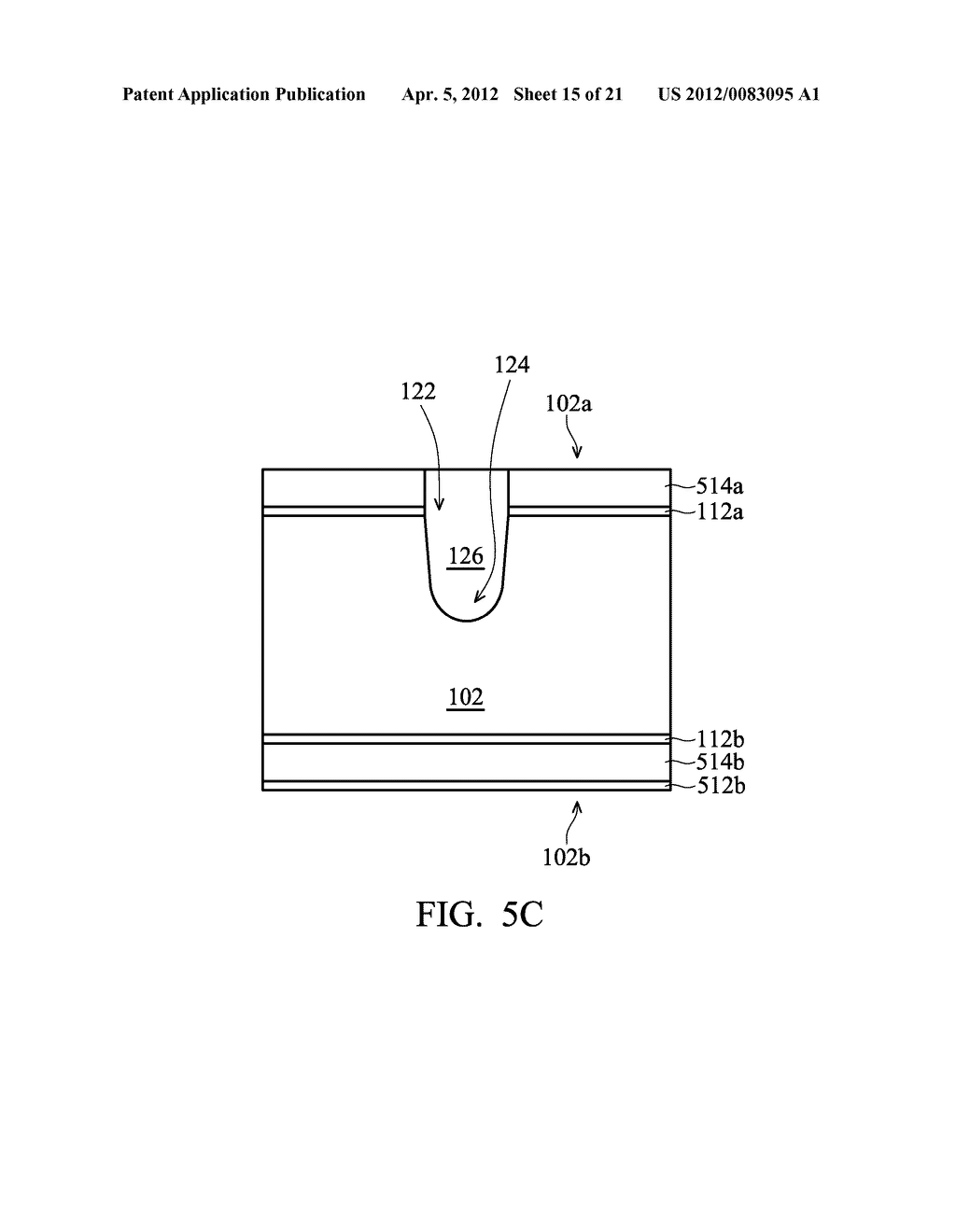 METHOD OF FABRICATING SEMICONDUCTOR DEVICE BY THINNING HARDMASK LAYERS ON     FRONTSIDE AND BACKSIDE OF SUBSTRATE - diagram, schematic, and image 16