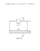 METHOD OF FABRICATING SEMICONDUCTOR DEVICE BY THINNING HARDMASK LAYERS ON     FRONTSIDE AND BACKSIDE OF SUBSTRATE diagram and image