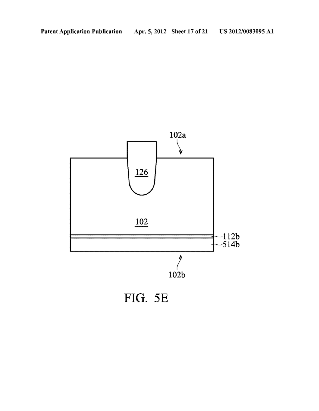 METHOD OF FABRICATING SEMICONDUCTOR DEVICE BY THINNING HARDMASK LAYERS ON     FRONTSIDE AND BACKSIDE OF SUBSTRATE - diagram, schematic, and image 18