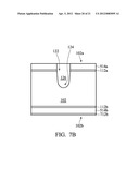 METHOD OF FABRICATING SEMICONDUCTOR DEVICE BY THINNING HARDMASK LAYERS ON     FRONTSIDE AND BACKSIDE OF SUBSTRATE diagram and image