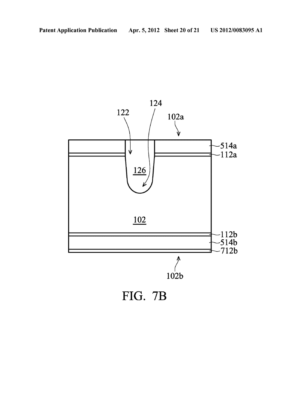 METHOD OF FABRICATING SEMICONDUCTOR DEVICE BY THINNING HARDMASK LAYERS ON     FRONTSIDE AND BACKSIDE OF SUBSTRATE - diagram, schematic, and image 21