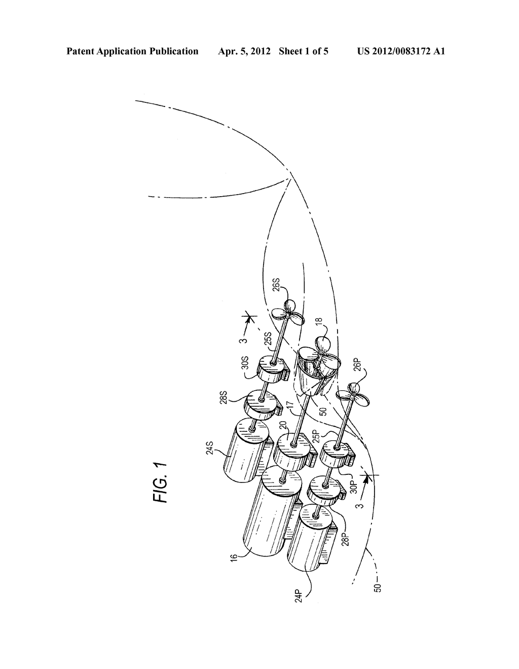 AUXILIARY MARINE VESSEL PROPULSION SYSTEM - diagram, schematic, and image 02