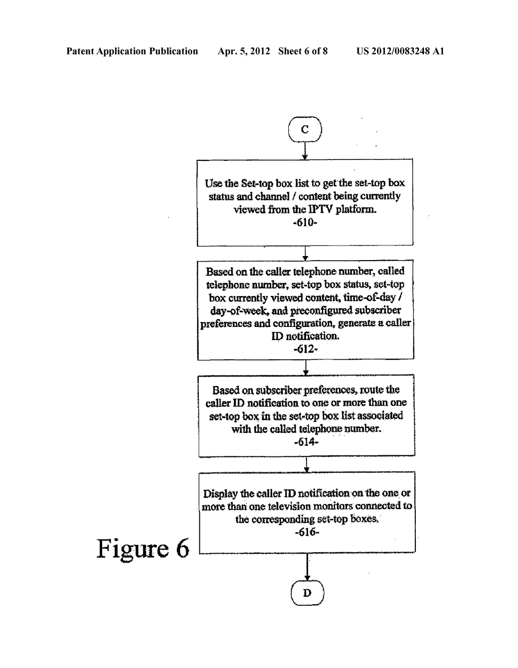 SYSTEM AND METHOD FOR PROVIDING TELEPHONE CALL NOTIFICATION AND MANAGEMENT     IN A NETWORK ENVIRONMENT - diagram, schematic, and image 07