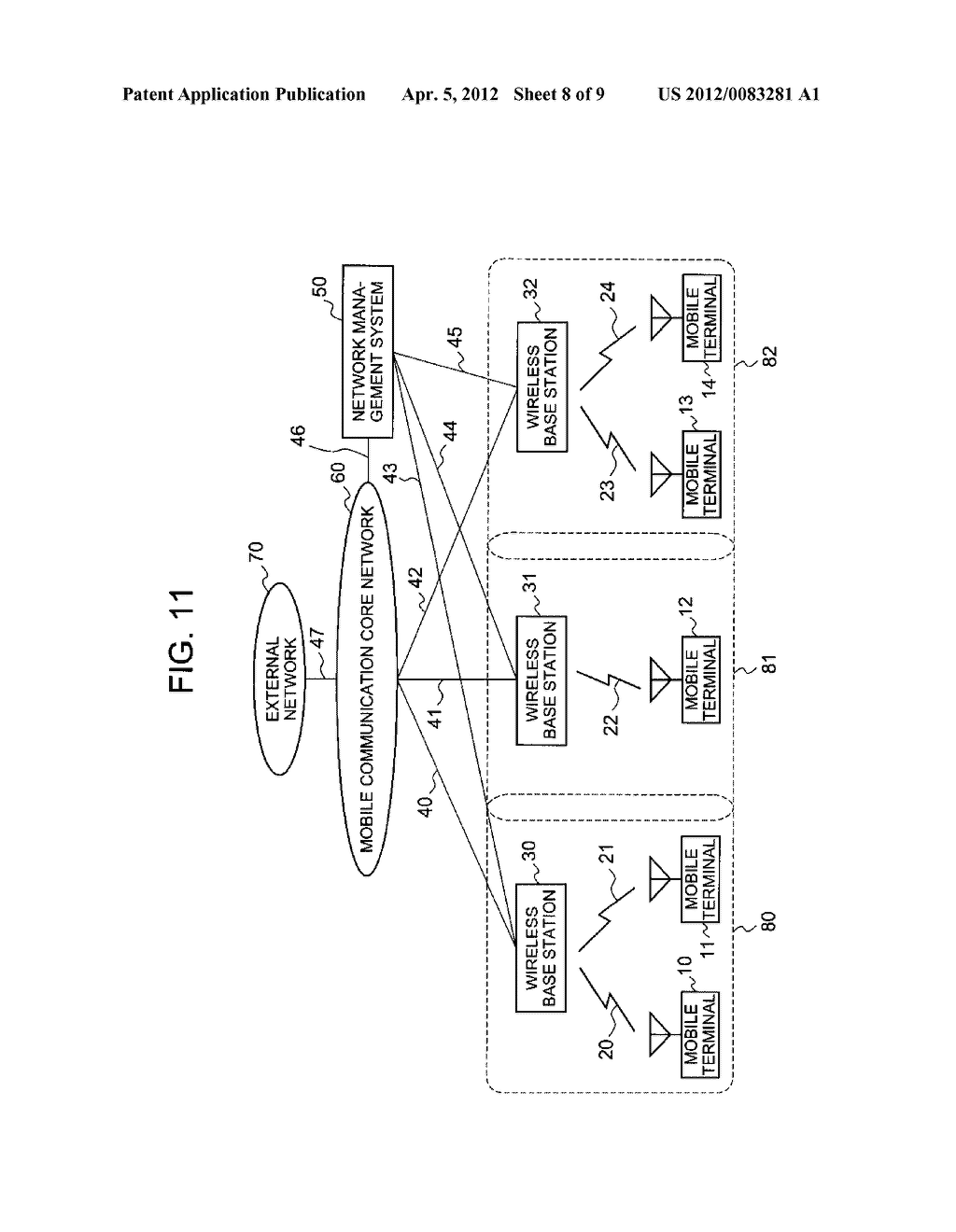 NETWORK MANAGEMENT SYSTEM, WIRELESS COVERAGE CONTROL METHOD AND WIRELESS     COVERAGE CONTROL PROGRAM - diagram, schematic, and image 09