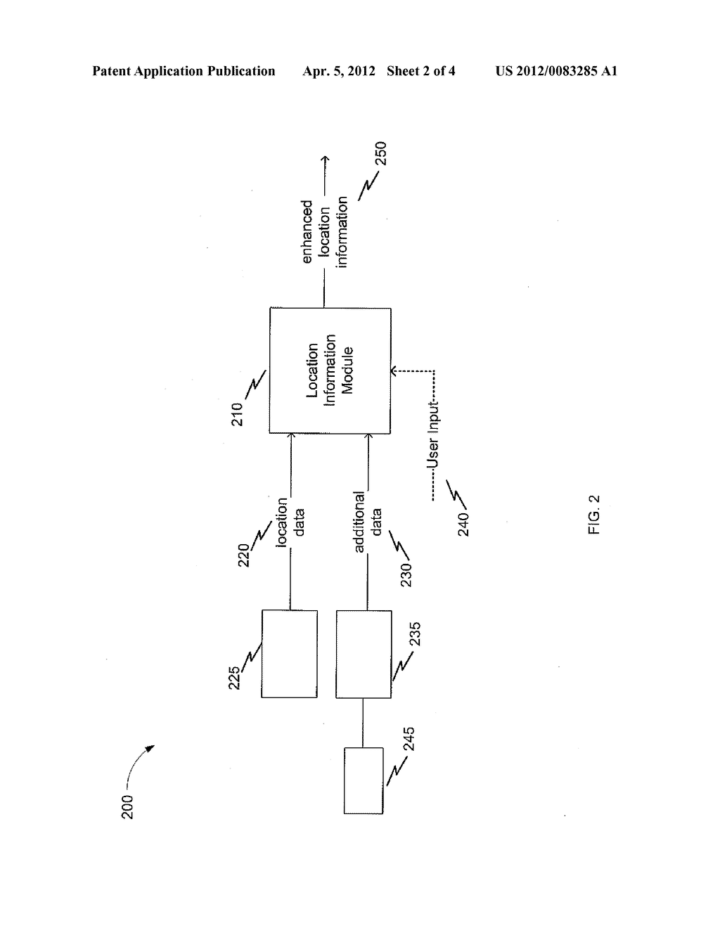 METHOD, DEVICE AND SYSTEM FOR ENHANCING LOCATION INFORMATION - diagram, schematic, and image 03