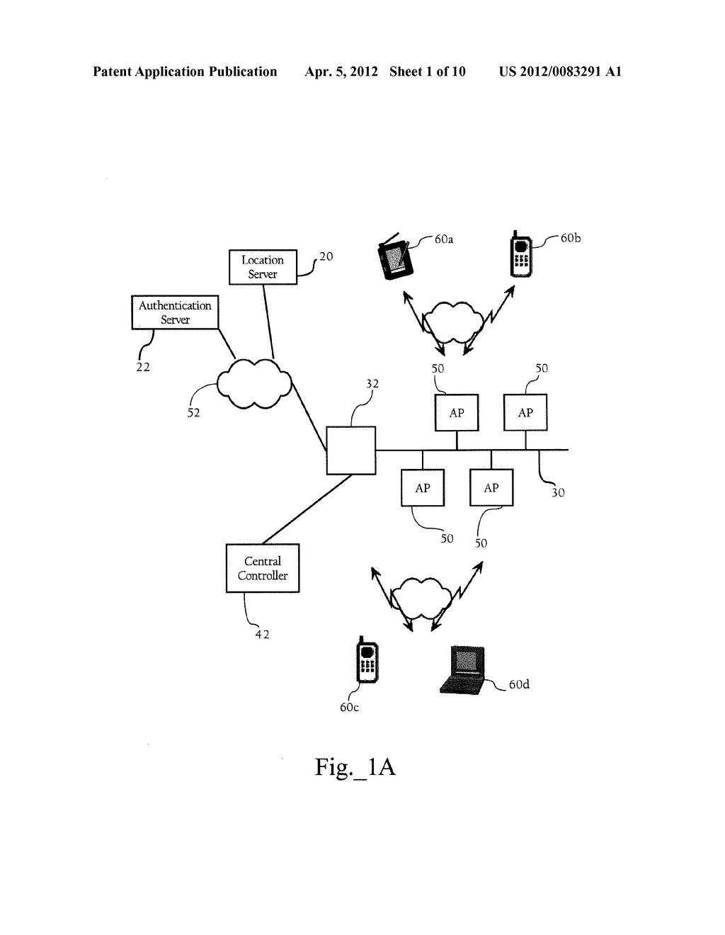 Method and Apparatus for WLAN Location Services - diagram, schematic, and image 02