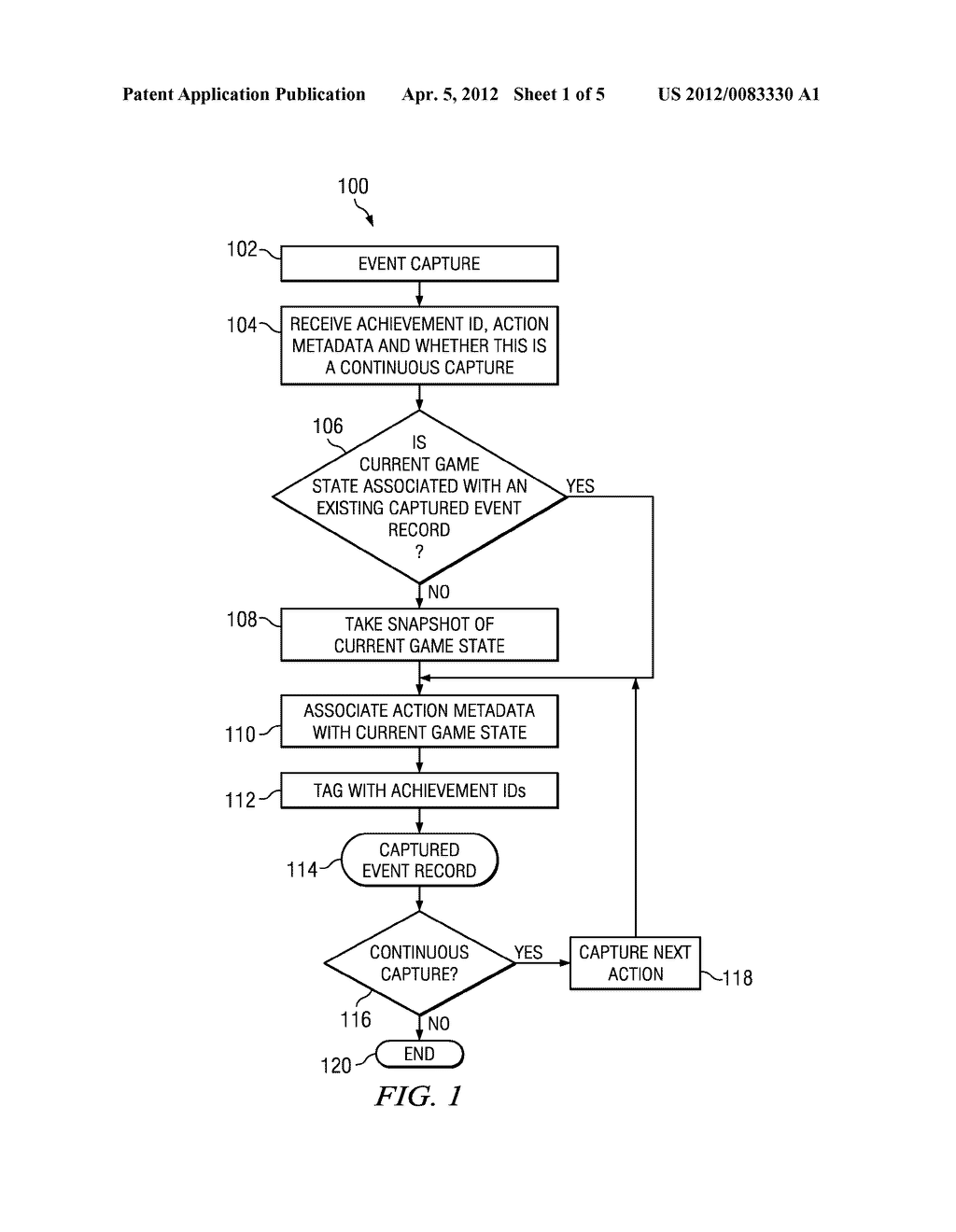 System and Method for Generating Achievement Objects Encapsulating     Captured Event Playback - diagram, schematic, and image 02