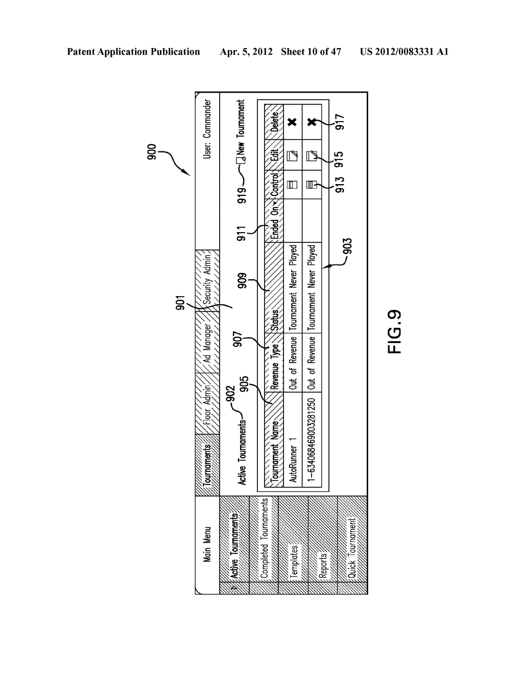 CONVERTIBLE IN-REVENUE AND OUT-OF-REVENUE GAMING SYSTEM AND METHOD WITH A     REAL-TIME STREAMING VIDEO FEED AND DISPLAY - diagram, schematic, and image 11