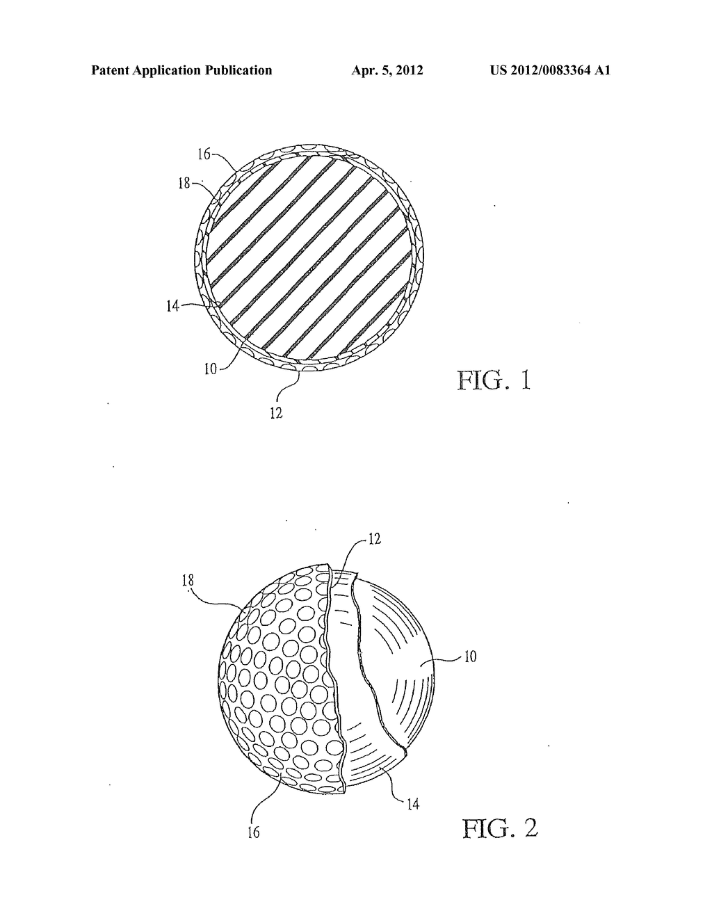 MULTIPLE-LAYER GOLF BALL - diagram, schematic, and image 02