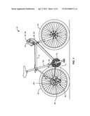 BICYCLE DERAILLEUR WITH ROTATION RESISTANCE diagram and image