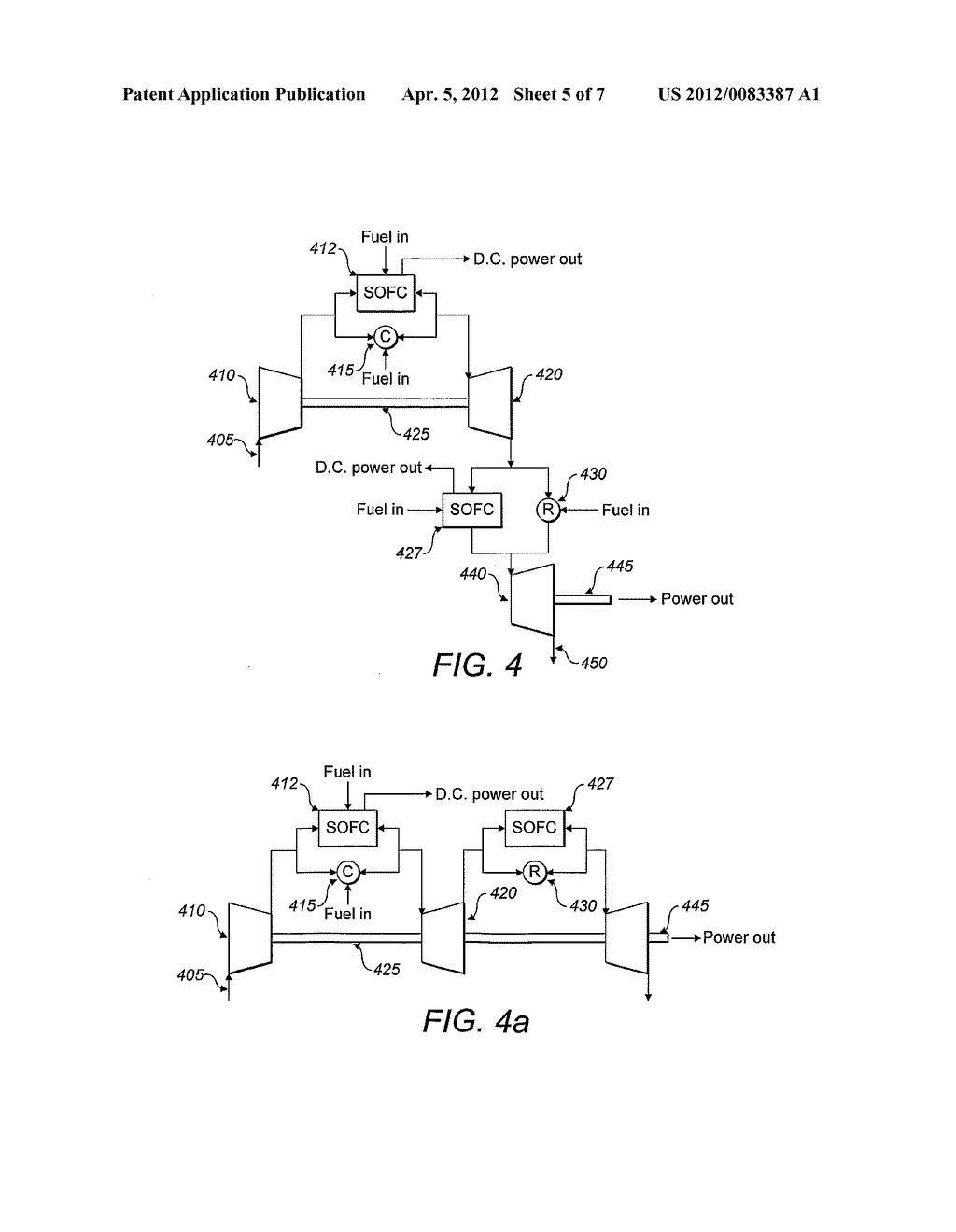 REHEATED GAS TURBINE SYSTEM, IN PARTICULAR SUCH A SYSTEM HAVING A FUEL     CELL - diagram, schematic, and image 06