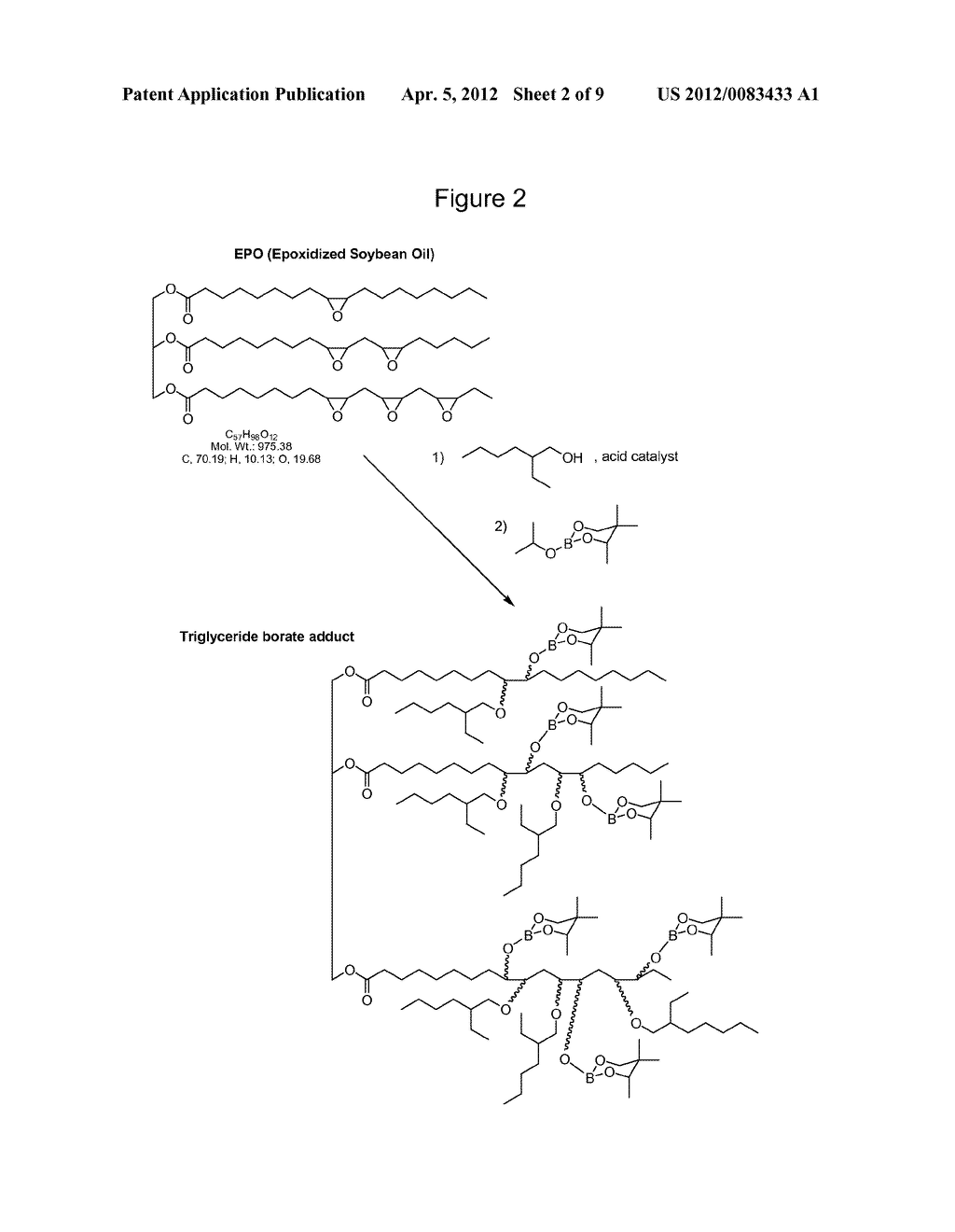 Boron Containing Vegetable Oil Based Antiwear/Antifriction Additive and     Their Preparation - diagram, schematic, and image 03