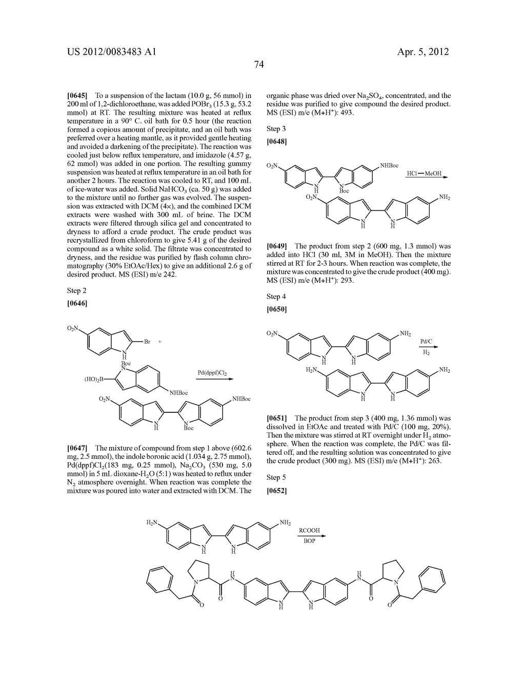 INHIBITORS OF HEPATITIS C VIRUS REPLICATION - diagram, schematic, and image 75