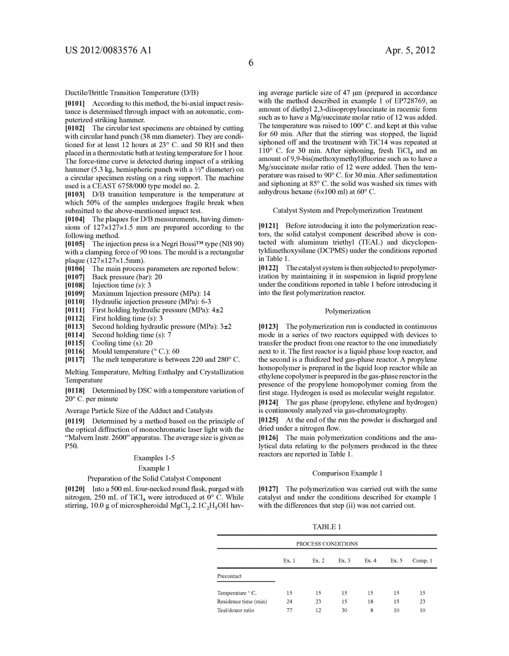 Process for the Preparation of Impact Resistant Propylene Polymer     Compositions - diagram, schematic, and image 07