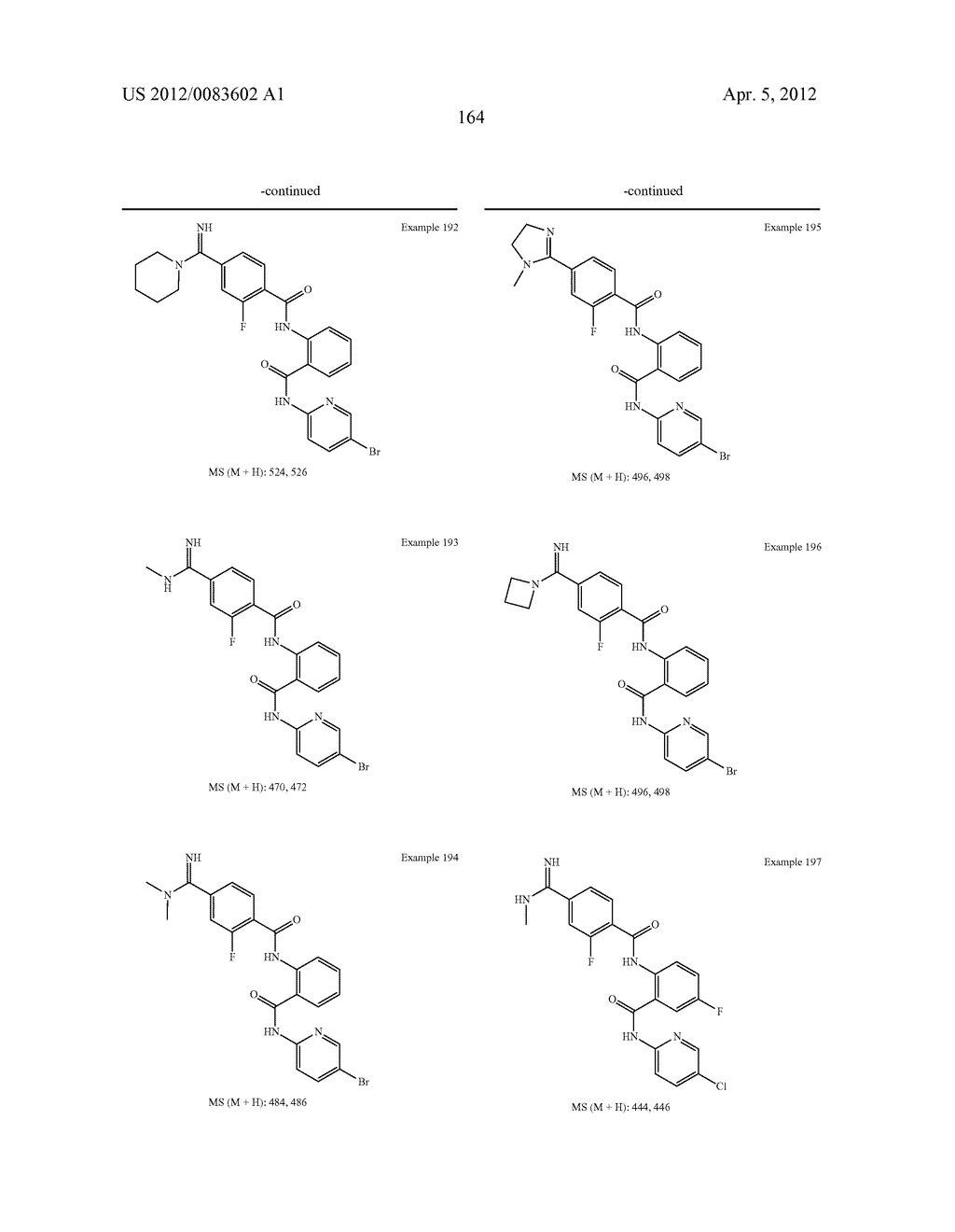 BENZAMIDES AND RELATED INHIBITORS OF FACTOR XA - diagram, schematic, and image 165