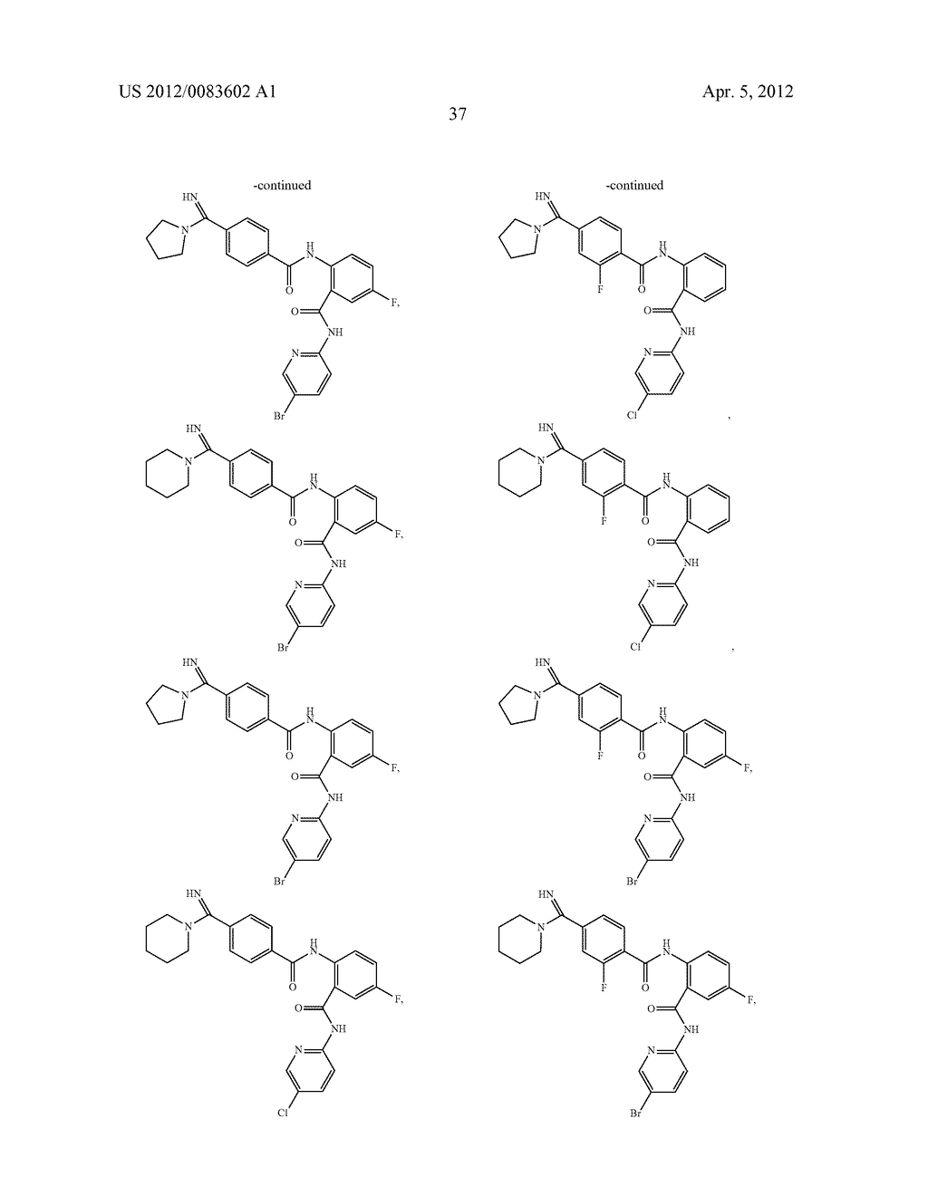 BENZAMIDES AND RELATED INHIBITORS OF FACTOR XA - diagram, schematic, and image 38