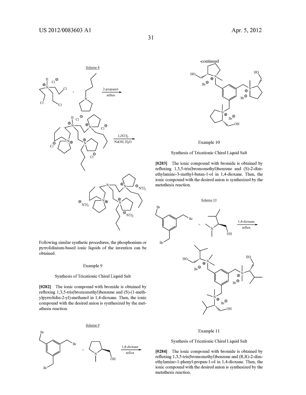 HIGH STABILITY POLYIONIC LIQUID SALTS - diagram, schematic, and image 35