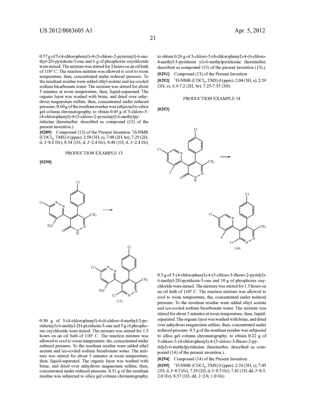 PYRIDAZINE COMPOUND AND USE THEREOF - diagram, schematic, and image 22