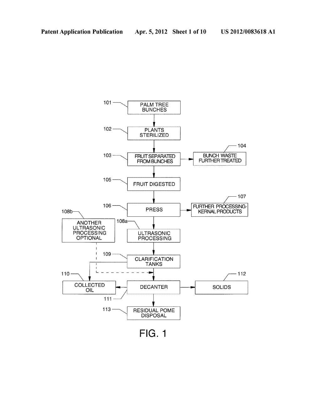  METHOD OF IMPROVING OIL RECOVERY AND REDUCING THE BIOCHEMICAL OXYGEN     DEMAND AND CHEMICAL OXYGEN DEMAND OF PALM OIL MILL EFFLUENT - diagram, schematic, and image 02