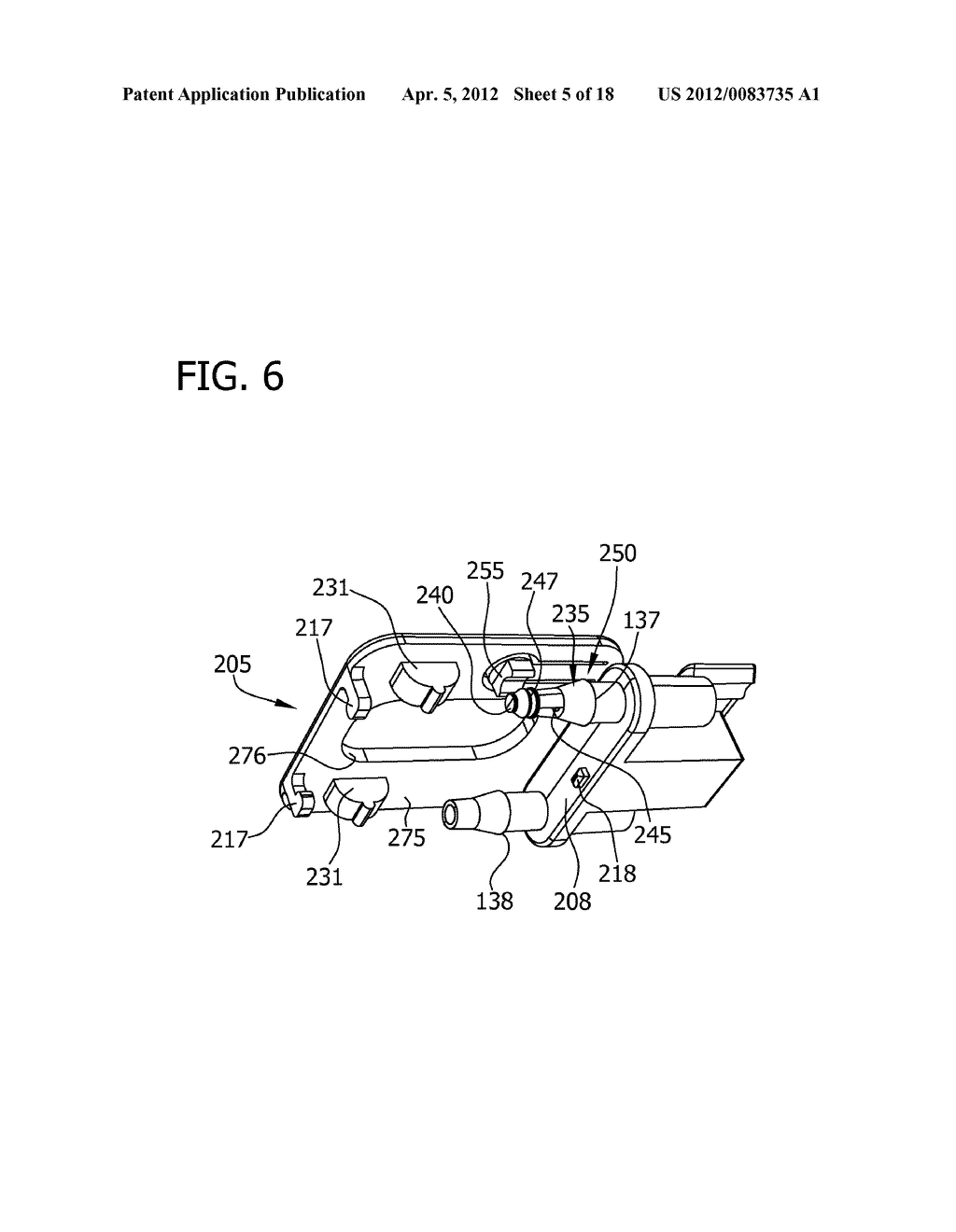 ENTERAL FEEDING APPARATUS HAVING A FEEDING SET - diagram, schematic, and image 06