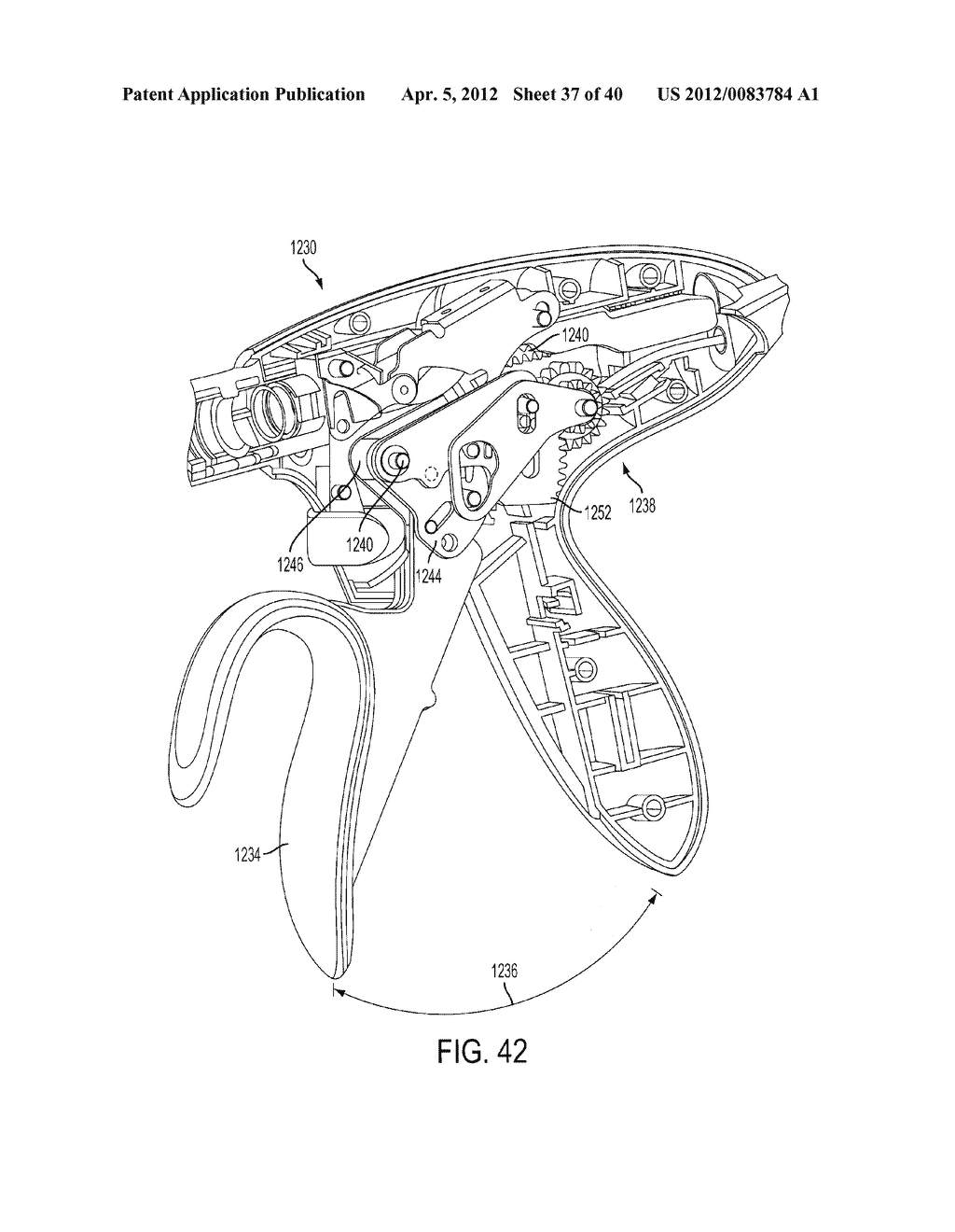 SURGICAL INSTRUMENT WITH JAW MEMBER - diagram, schematic, and image 38